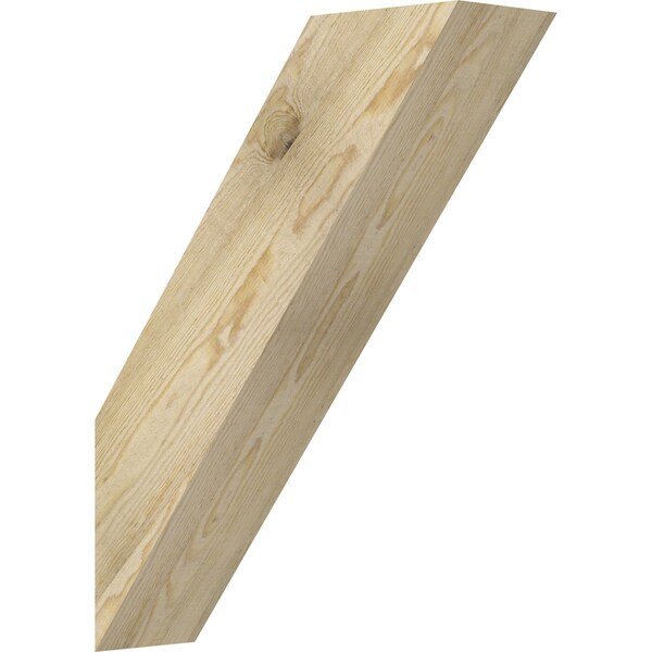 Ekena Millwork 6"W x 20"D x 26"H Traditional Rough Sawn Knee Brace, Douglas Fir BRC06X20X26TRA00RDF - main